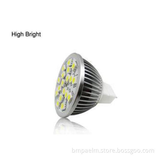 SMD 5050 3.5W 300lm 2600 - 3700K Aluminium Alloy MR16 LED S